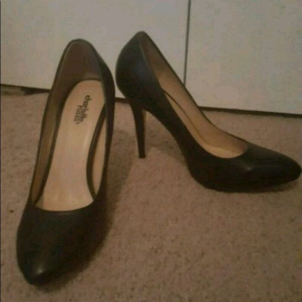 Black heels
